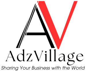 Adzvillage Logo White